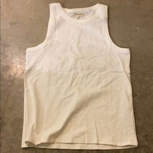 Madewell white tank